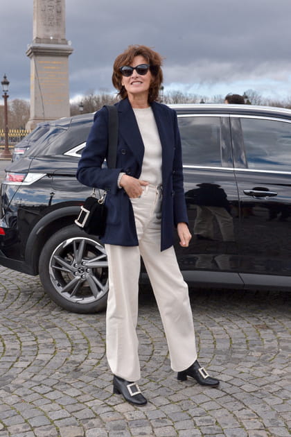 Inès de la Fressange et les souliers Roger Vivier