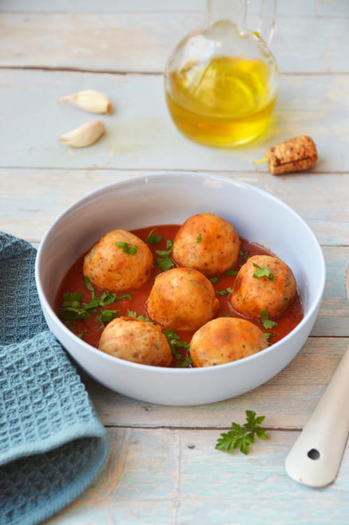 Boulettes tomates & oignons