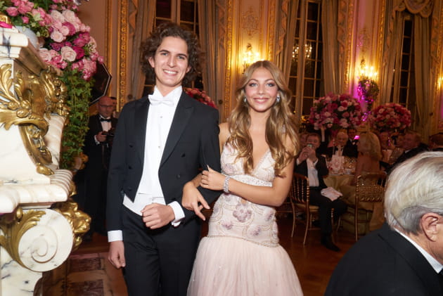 Stella Belmondo et son cavalier (et meilleur ami) Gaspard Guérin