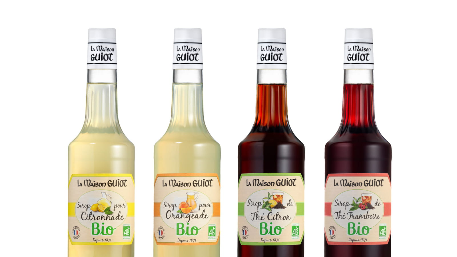 Les sirops Bio de la Maison GUIOT