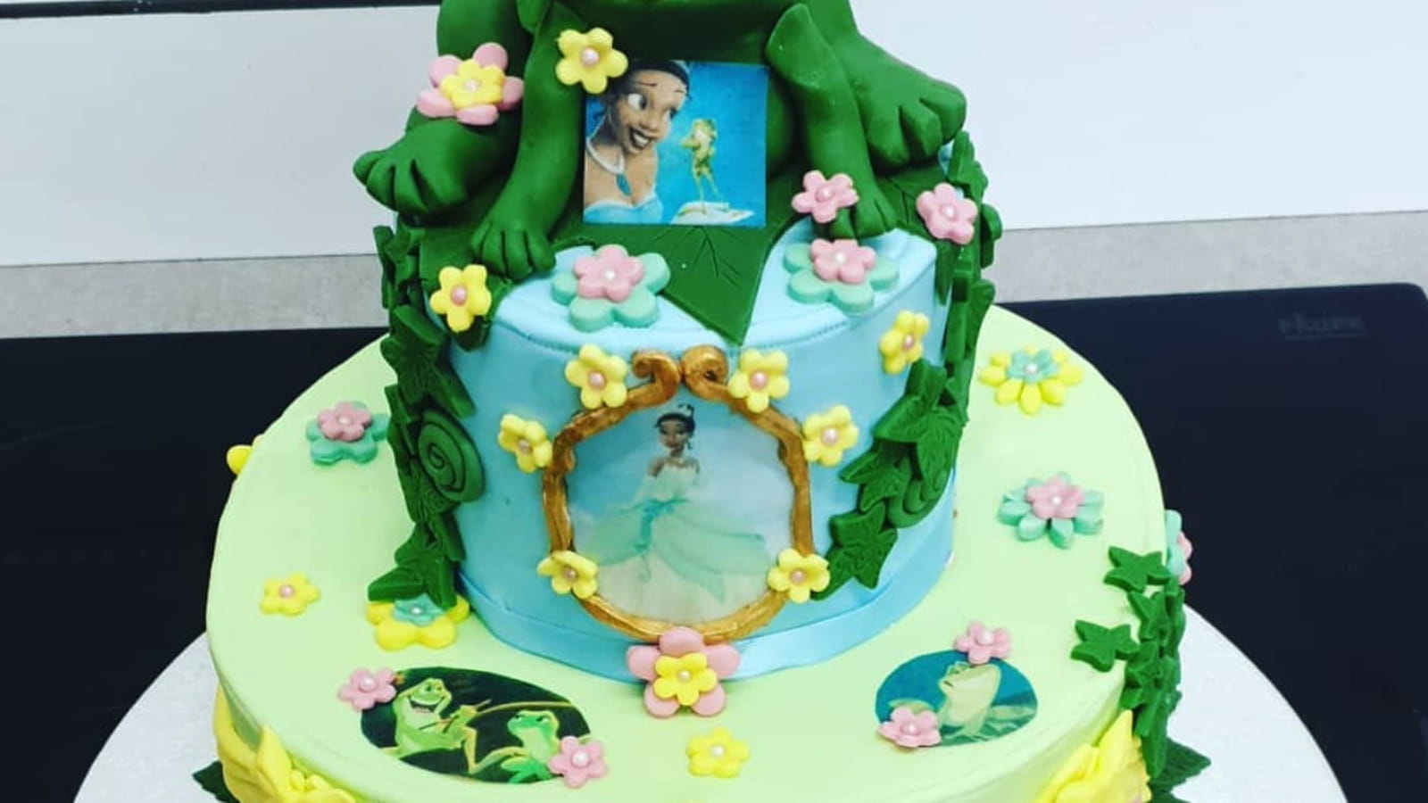 Gâteau La Princesse et la Grenouille