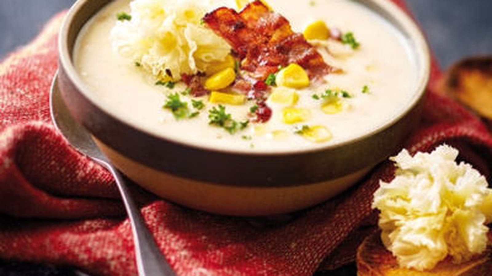 Soupe de lardons et Tête de Moine AOP