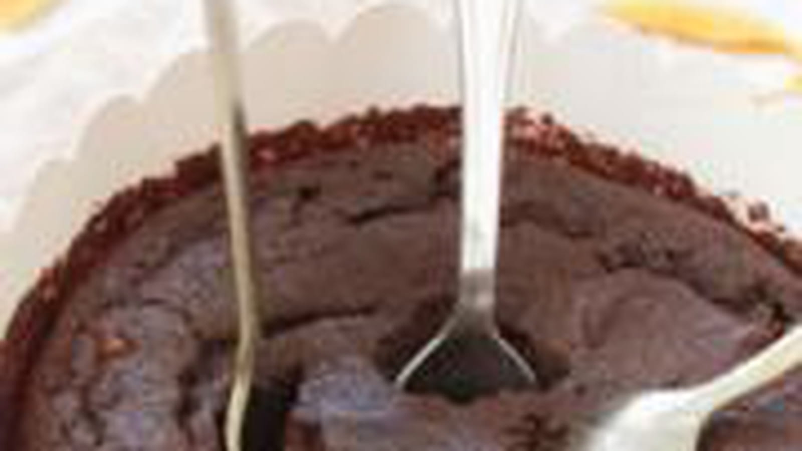 Gâteau mousseux chocolat courge