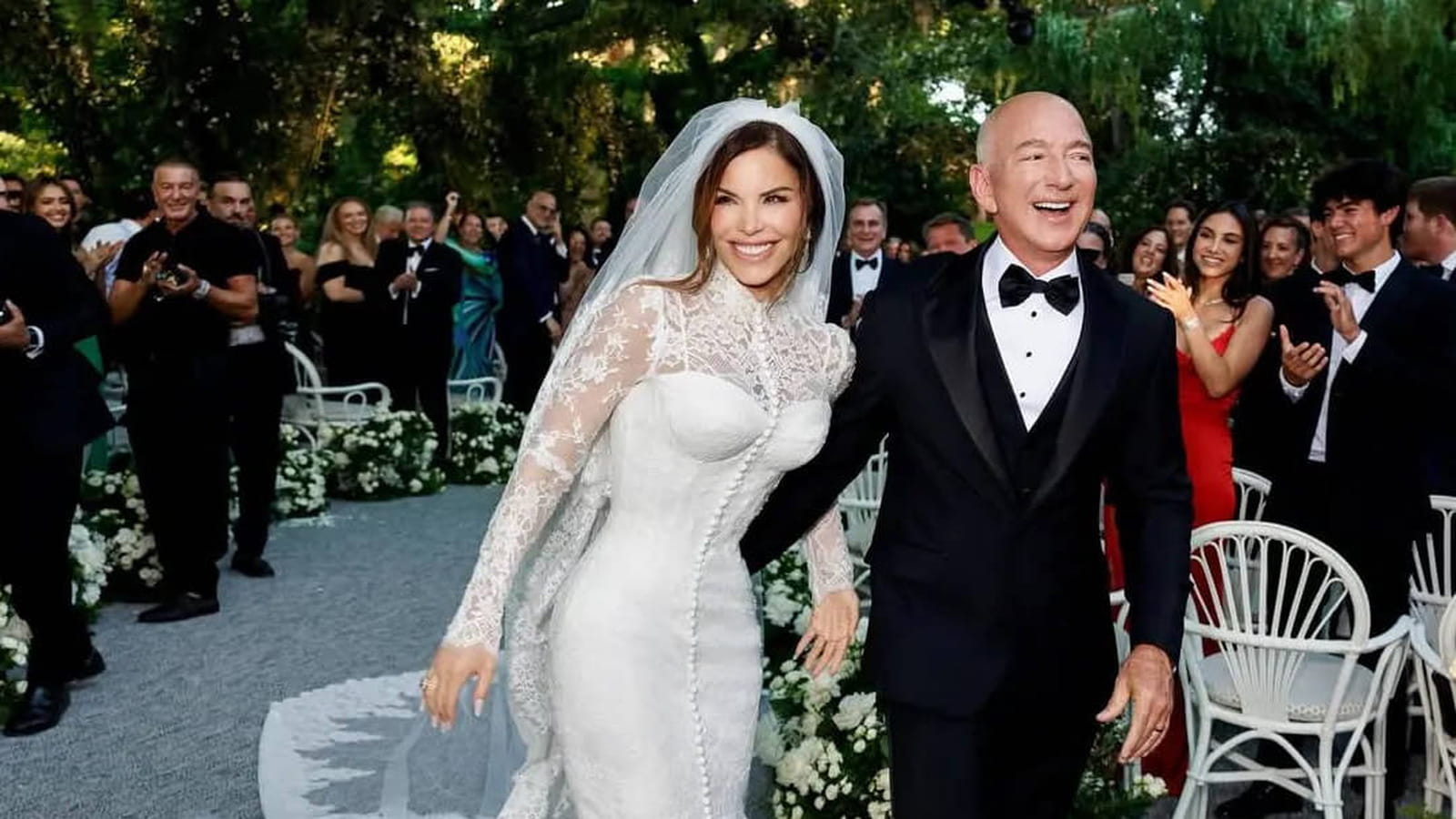 Jeff Bezos et Lauren Sanchez
