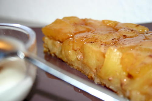 Tarte tatin caramel à la fleur de sel