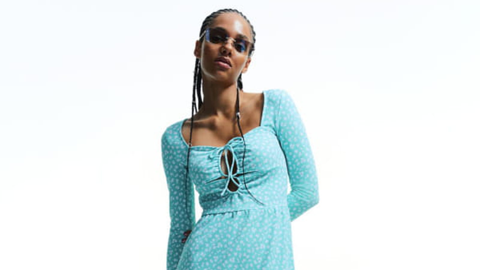 Robe en crêpe H&M 