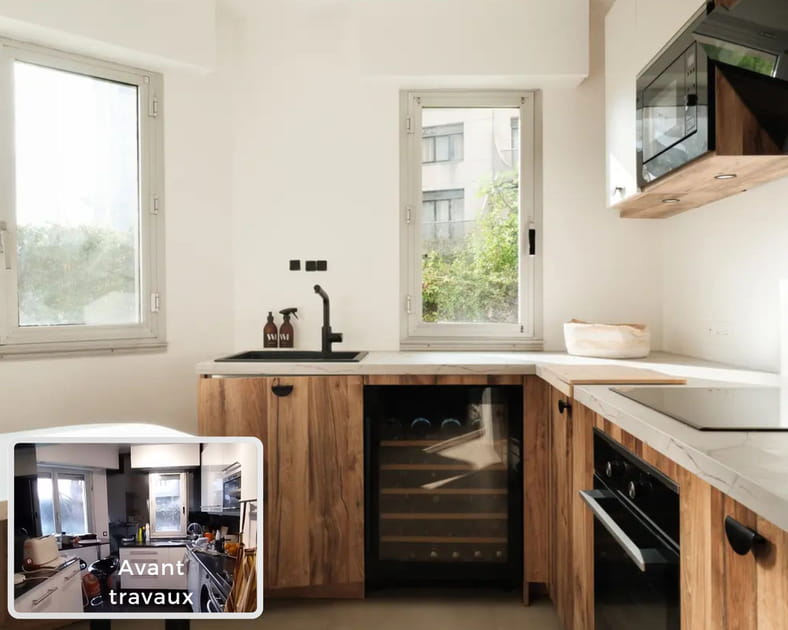 Avant-apr&egrave;s&nbsp;: cet appartement d&eacute;mod&eacute;, sombre et mal agenc&eacute; revoit la lumi&egrave;re du jour