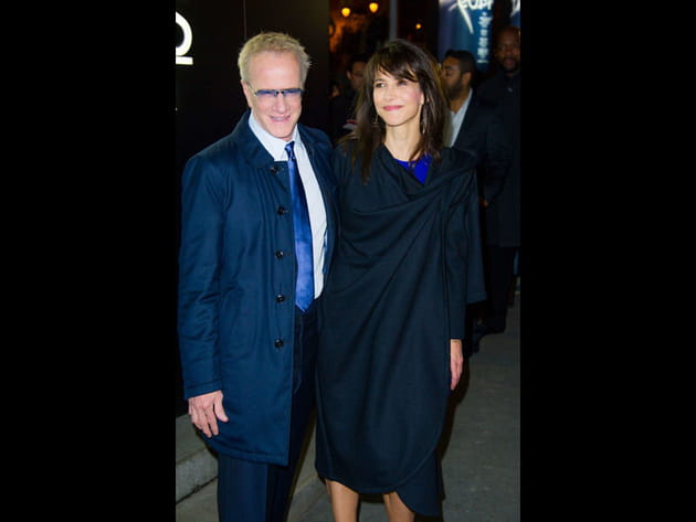 Fashion week : Christophe Lambert et Sophie Marceau au défilé Giorgio Armani Privé