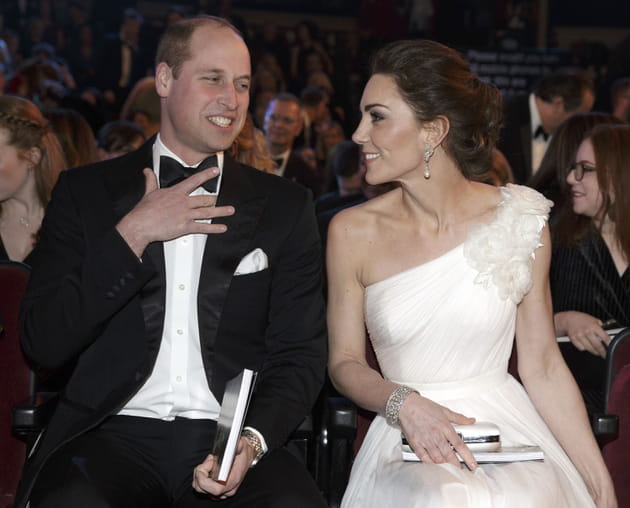 Le Duc et la Duchesse de Cambridge aux BAFTA