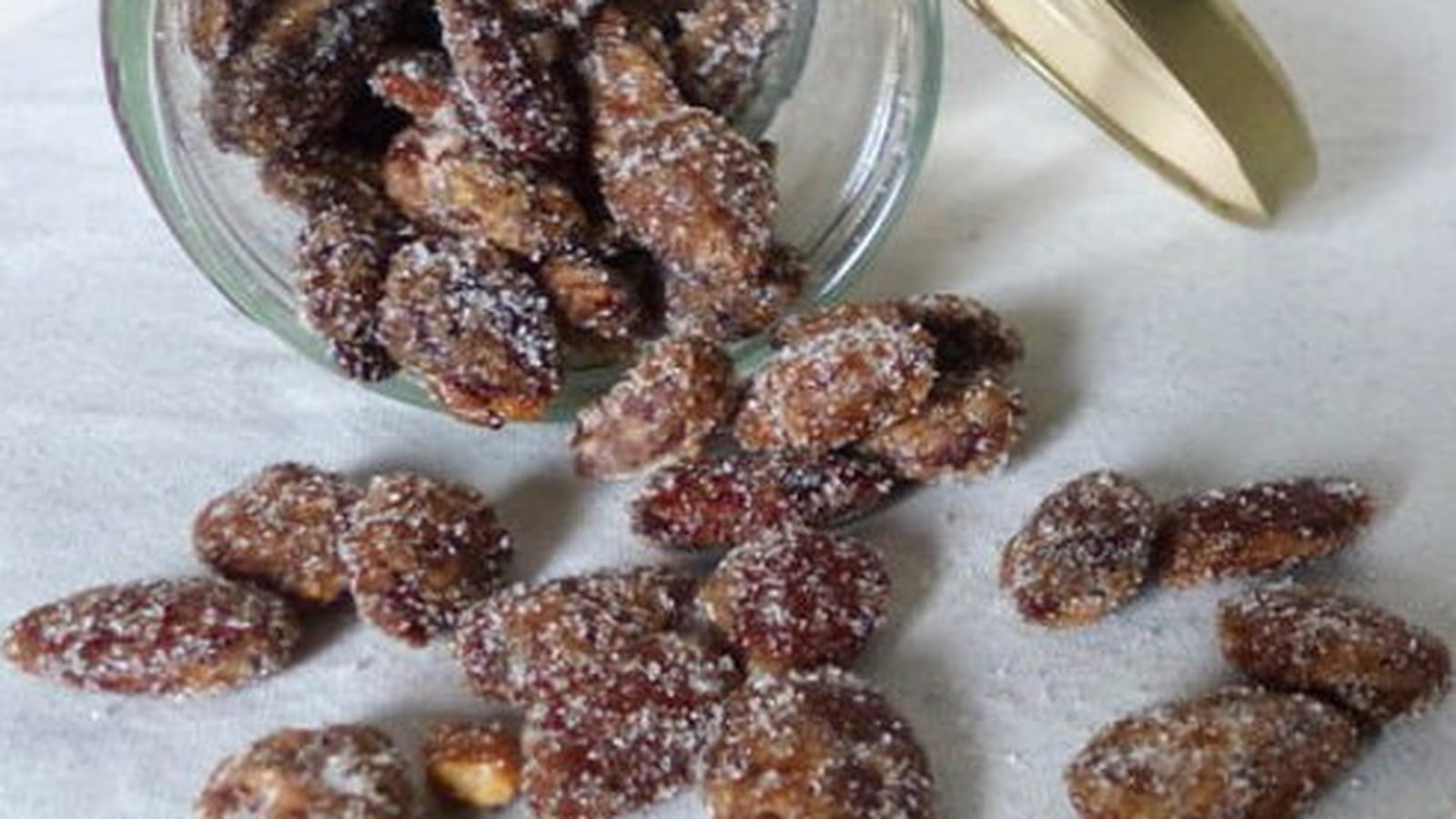 Amandes caramélisées façon Pascal Caffet