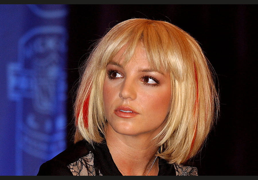 Les m&egrave;ches rouges de Britney Spears
