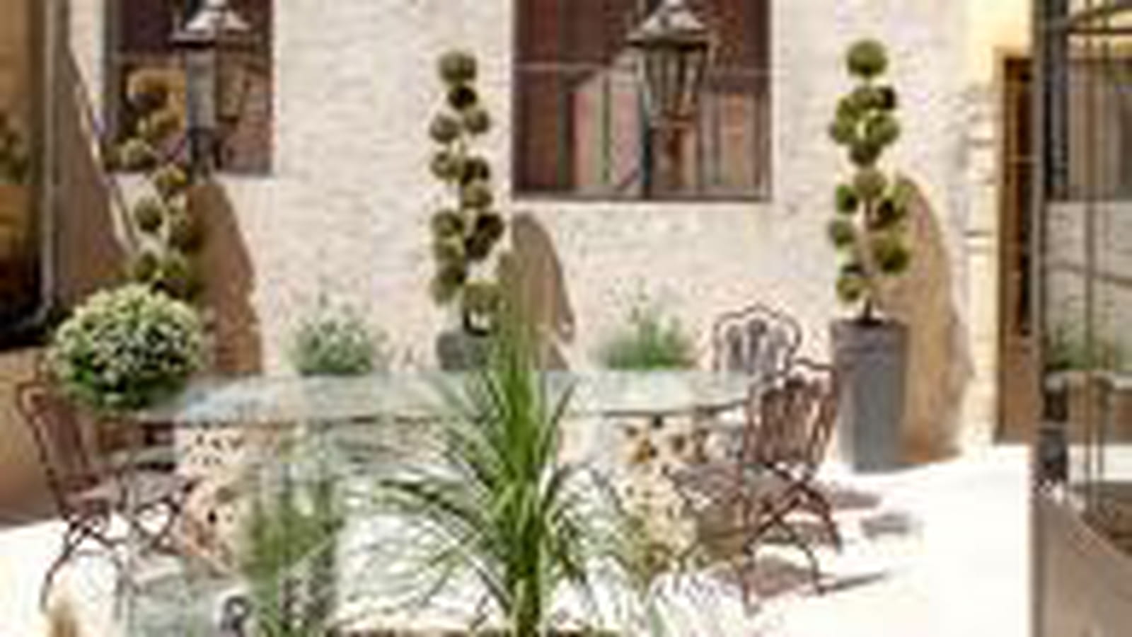 Salle à manger d'été