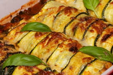 Cannellonis de courgettes, farcis à la feta et aux épinards : Etape 3