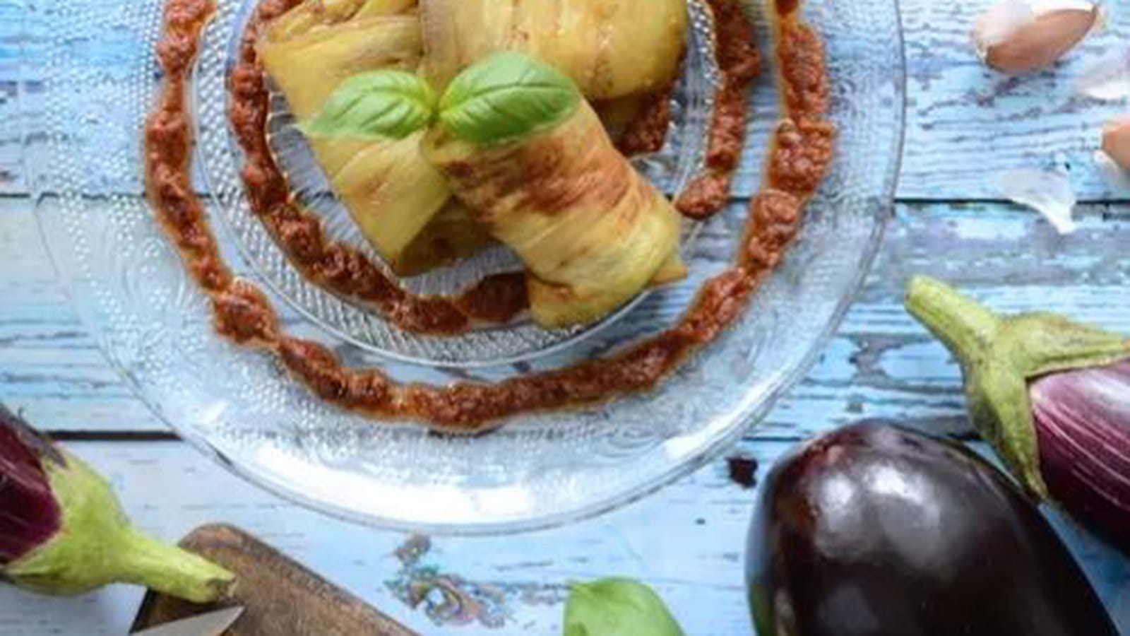 Roulades d’aubergines mozzarella