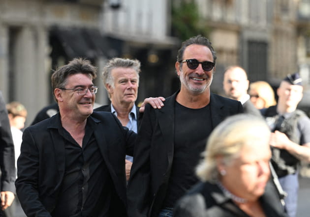 Jean Dujardin aux obs&egrave;ques de son ami, le producteur Nicolas Altmayer