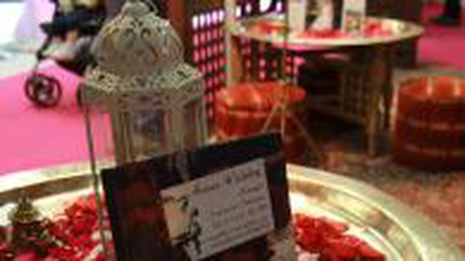 Anissa Wedding : déco orientale