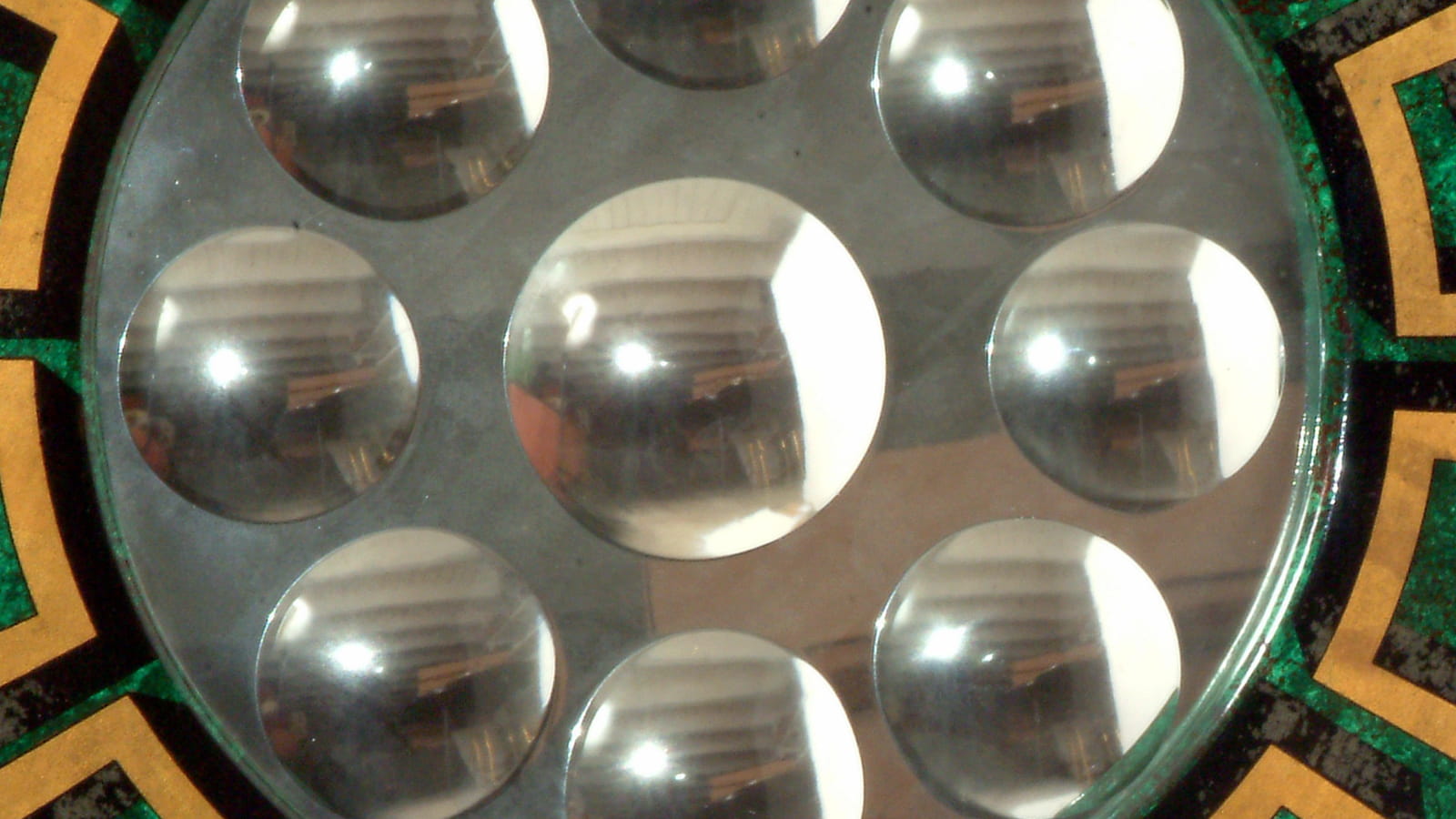 Miroir à bulles Greca