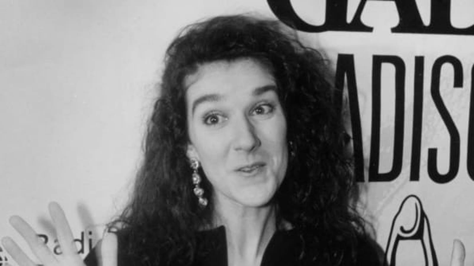 Céline Dion le 21 octobre 1990