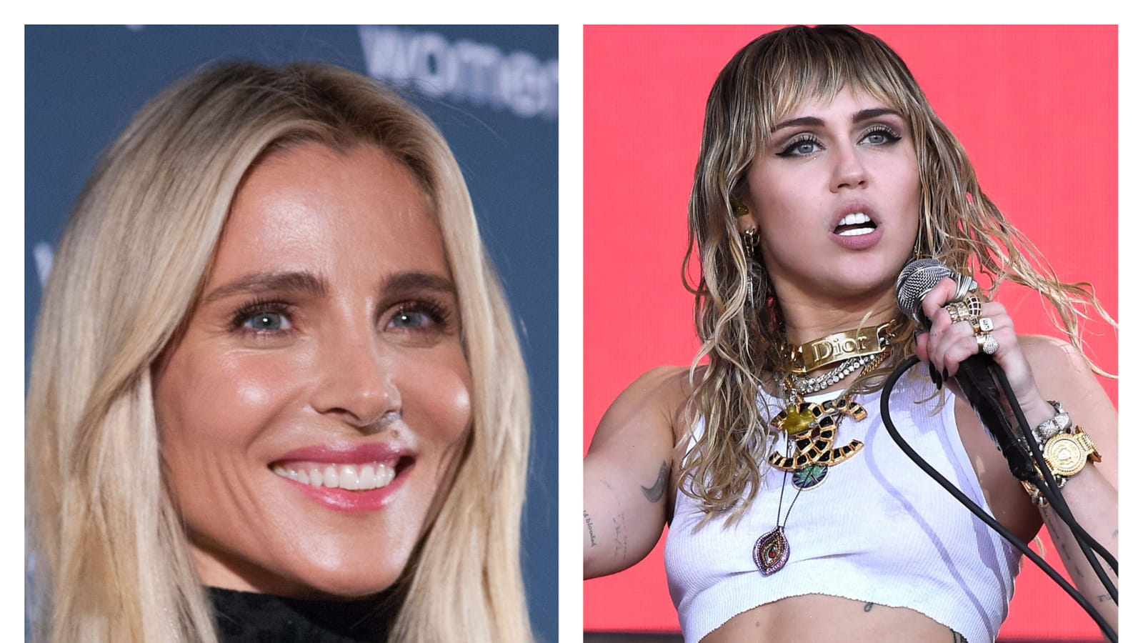 Elsa Pataky et Miley Cyrus