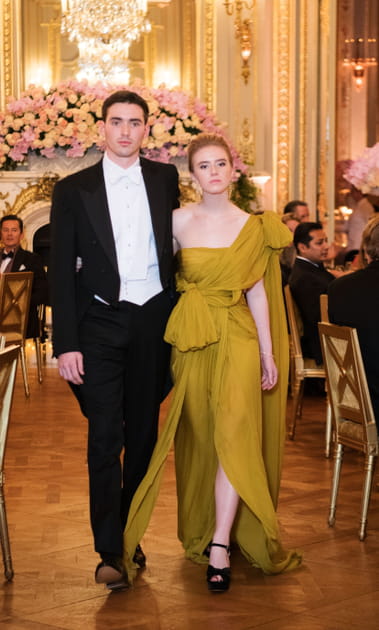 Julia McCaw et son cavalier Harper Peck