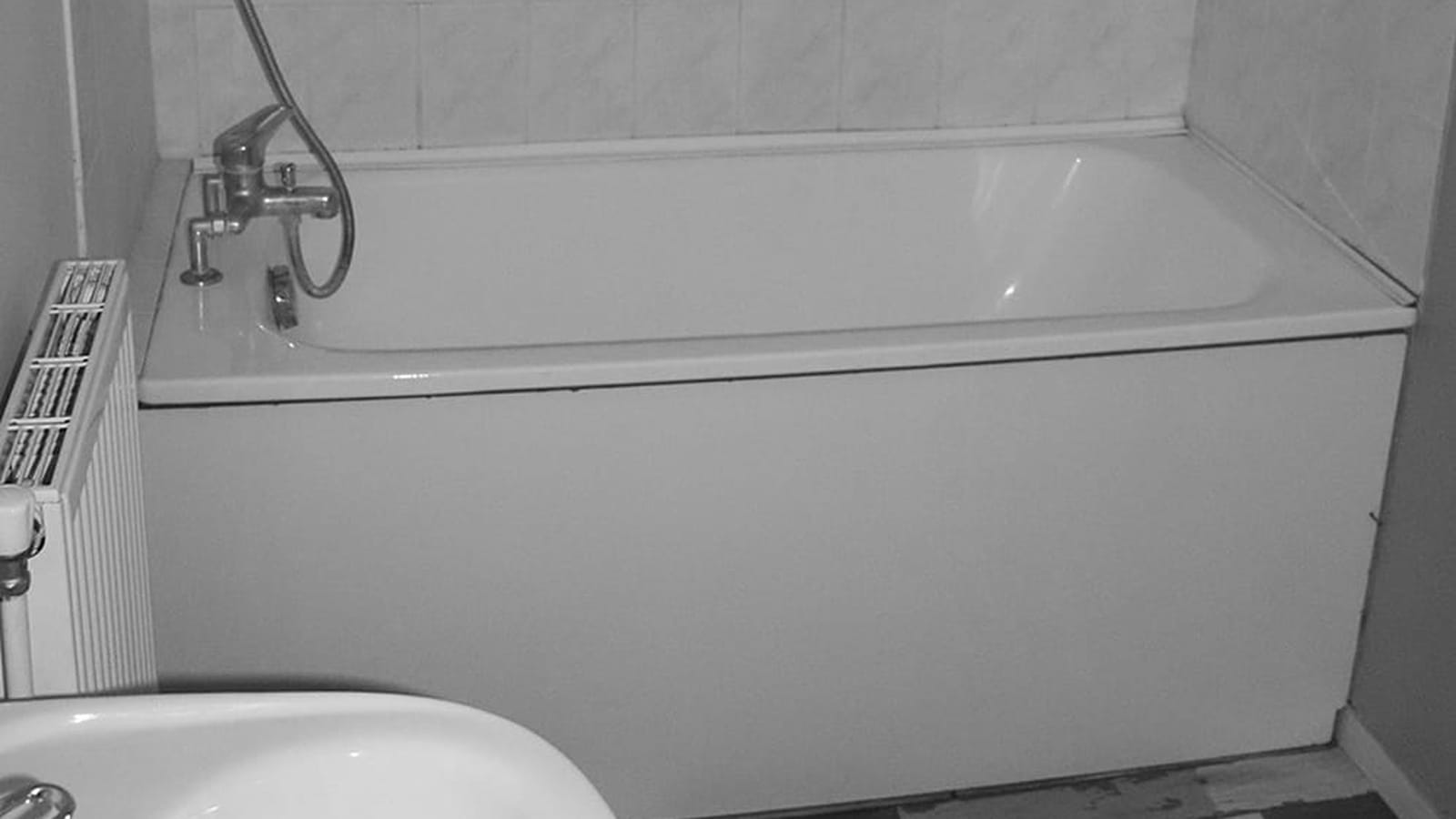 Salle de bains avant
