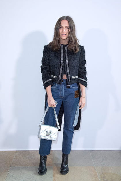 Alicia Vikander au défilé Louis Vuitton