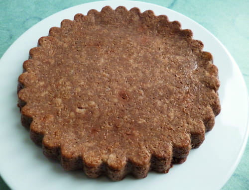 Gâteau cacao coco châtaigne sarrasin avec okara de soja