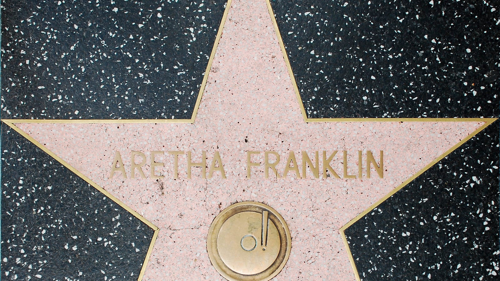 L'étoile d'Aretha Franklin