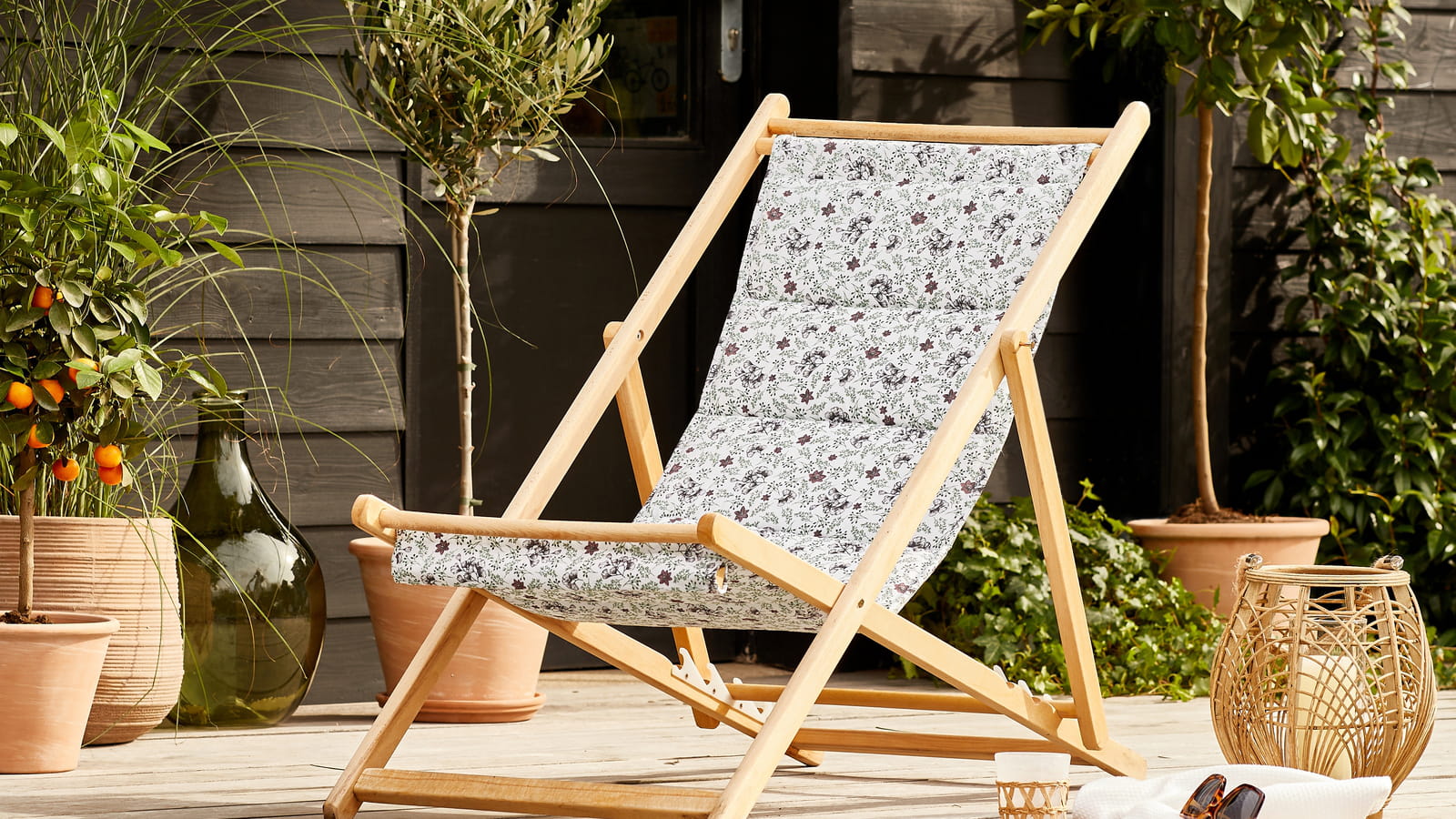 Toile fleurie