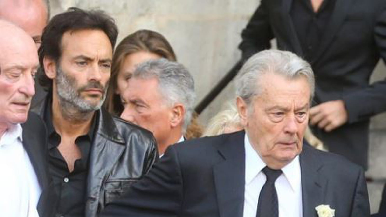 Anthony et Alain Delon