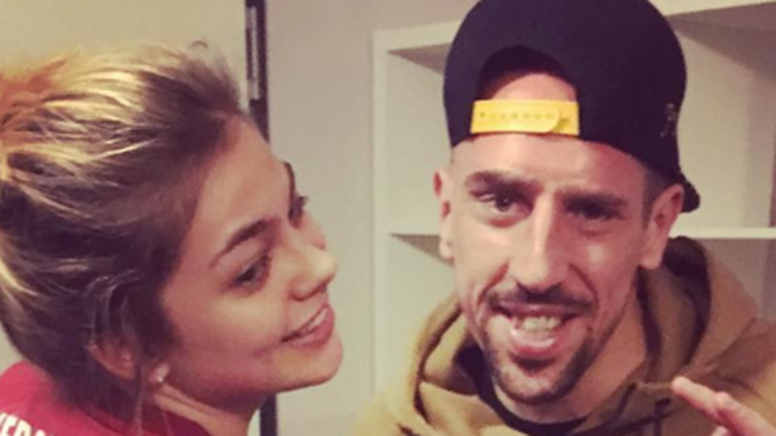 Franck Ribéry et Louane