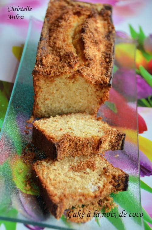 Cake miel & noix de coco