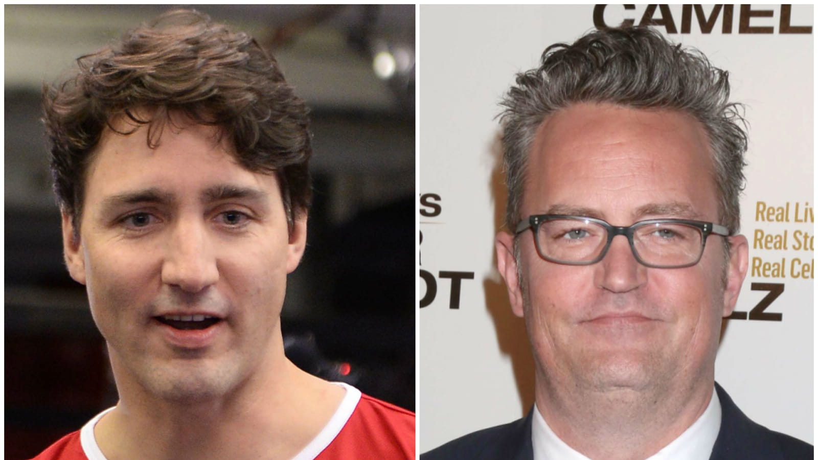 Justin Trudeau et Matthew Perry