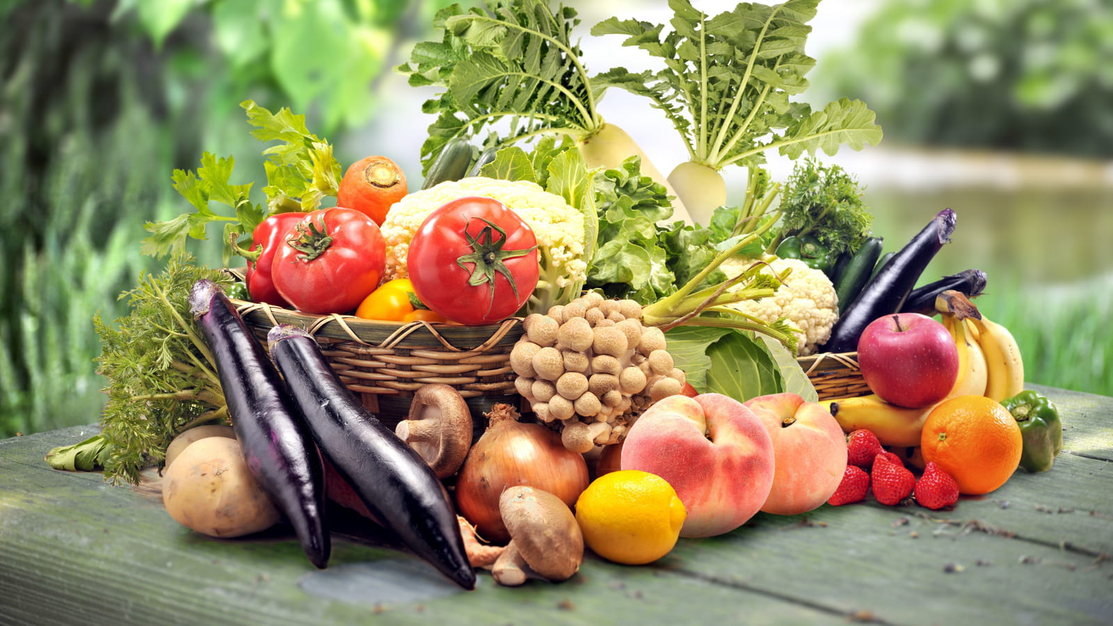Prendre des fruits et légumes mûrs