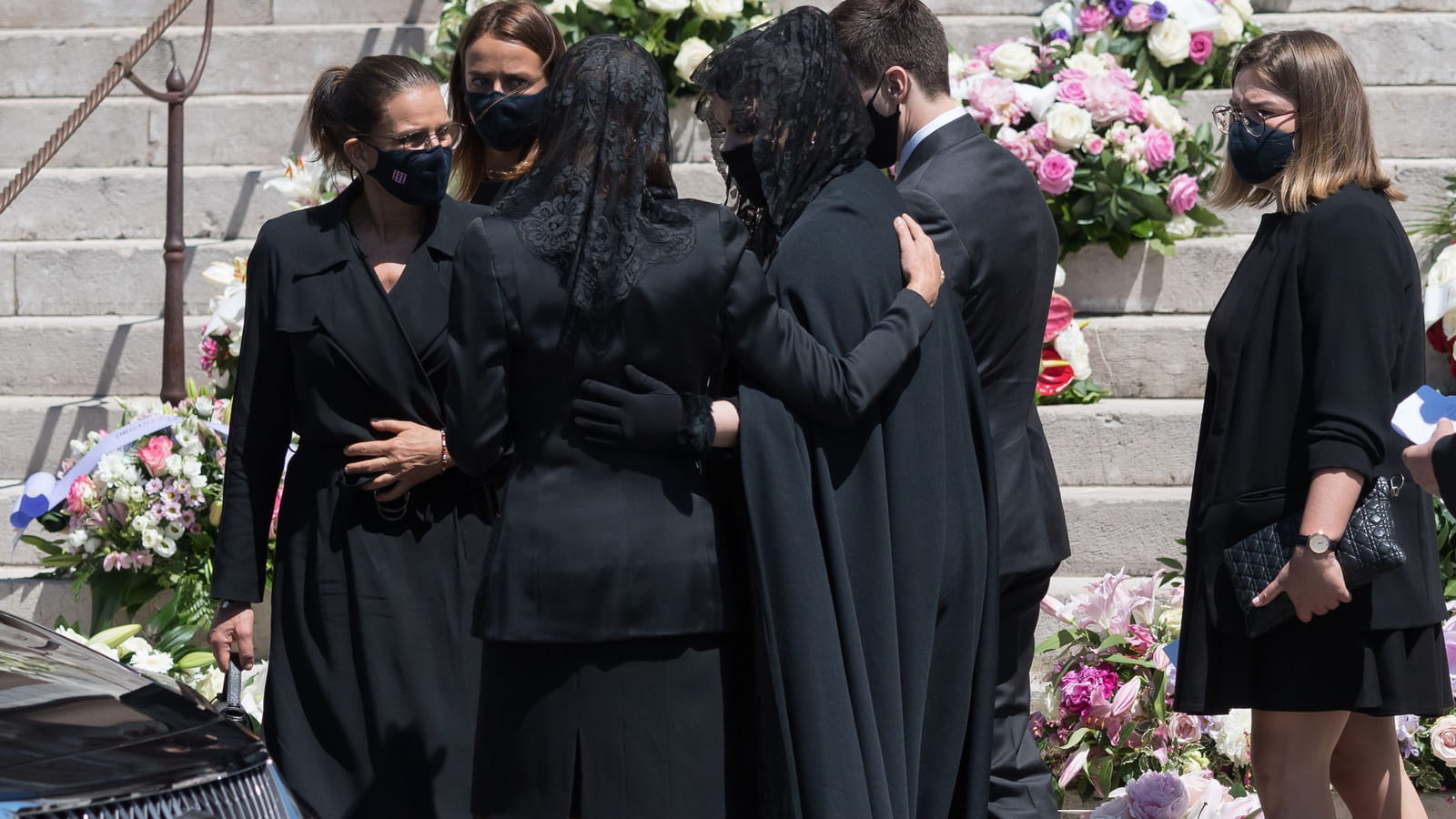 Stéphanie de Monaco, Louis Ducruet, Pauline Ducruet, Camille Gottlieb et Mélanie-Antoinette de Massy