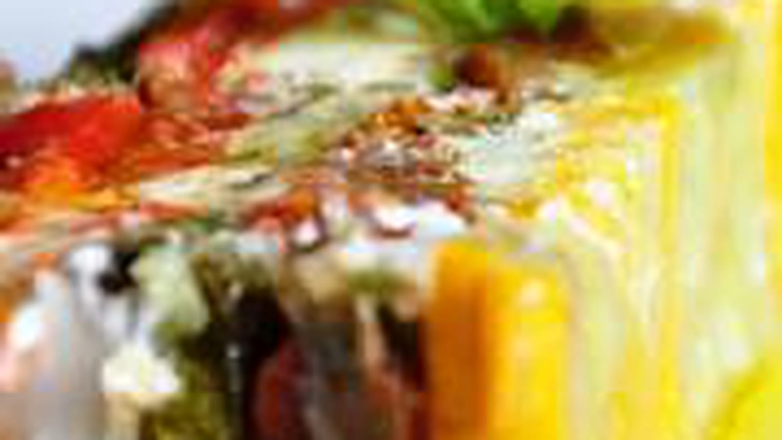 Millefeuille de légumes du soleil au chèvre