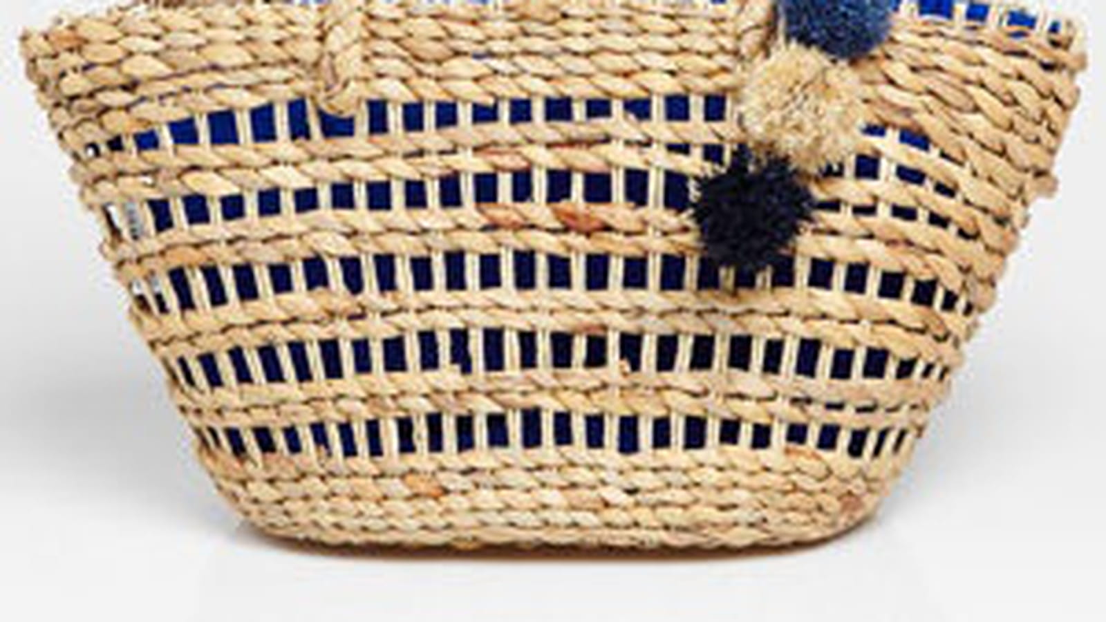 Panier en paille de Oysho