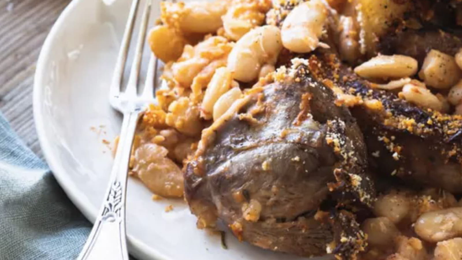 Cassoulet de Pâques aux Haricots Tarbais & à l’agneau