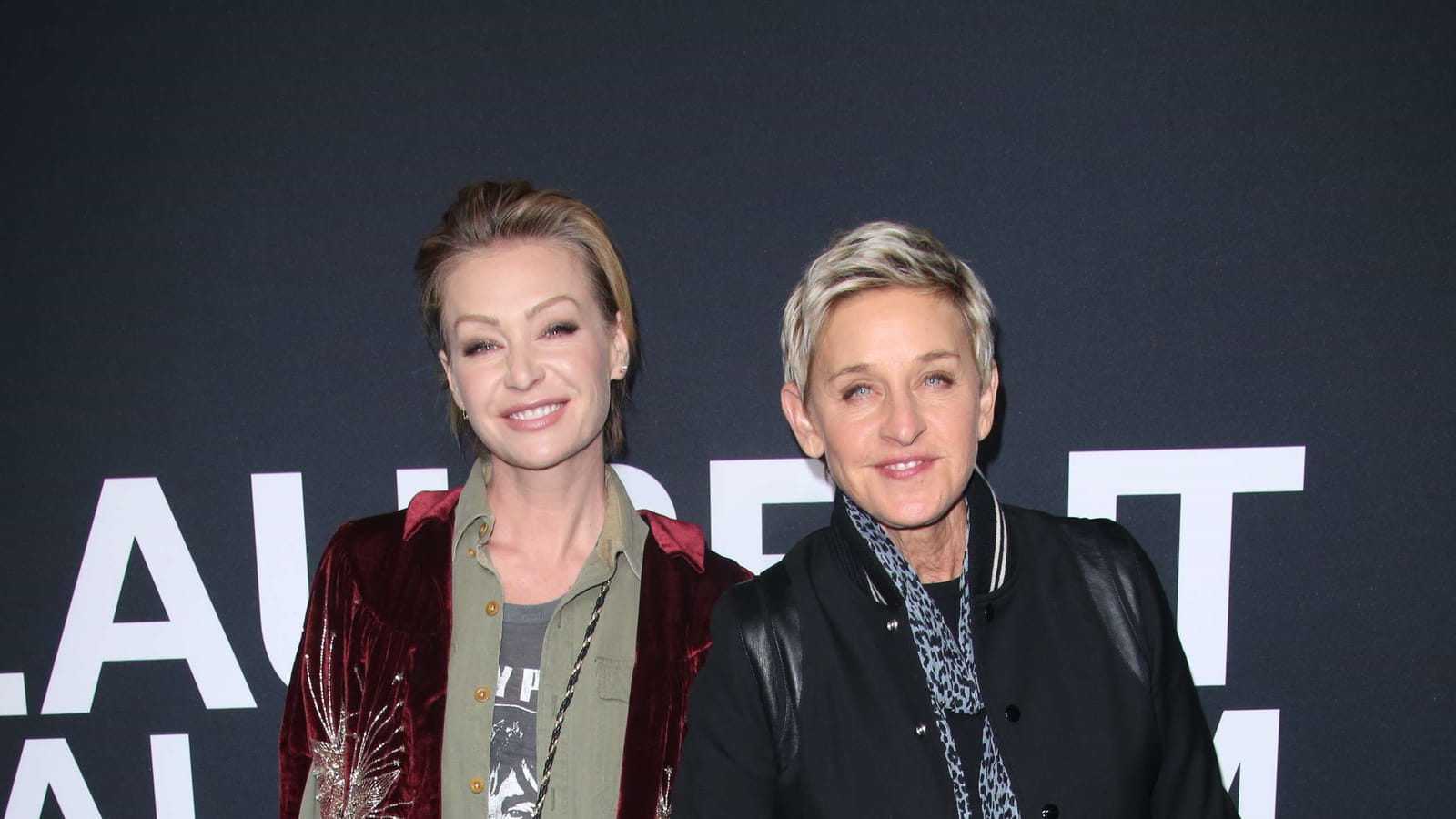 Portia de Rossi et Ellen DeGeneres  