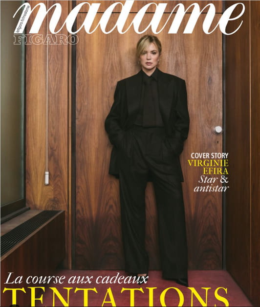 Virginie Efira est au summum de l'&eacute;l&eacute;gance avec un chignon BCBG