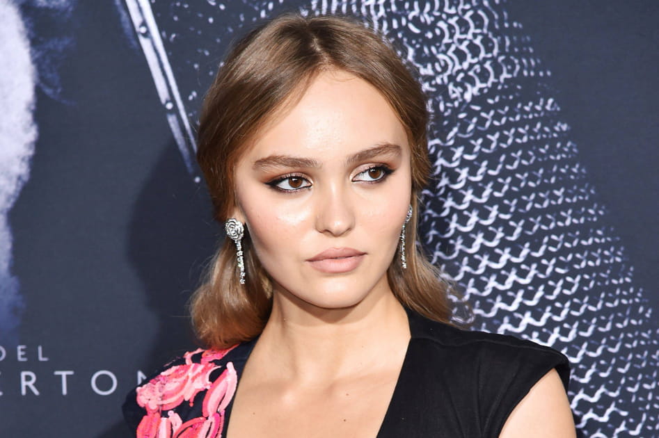 Le smocky eyes marron de Lily-Rose Depp
