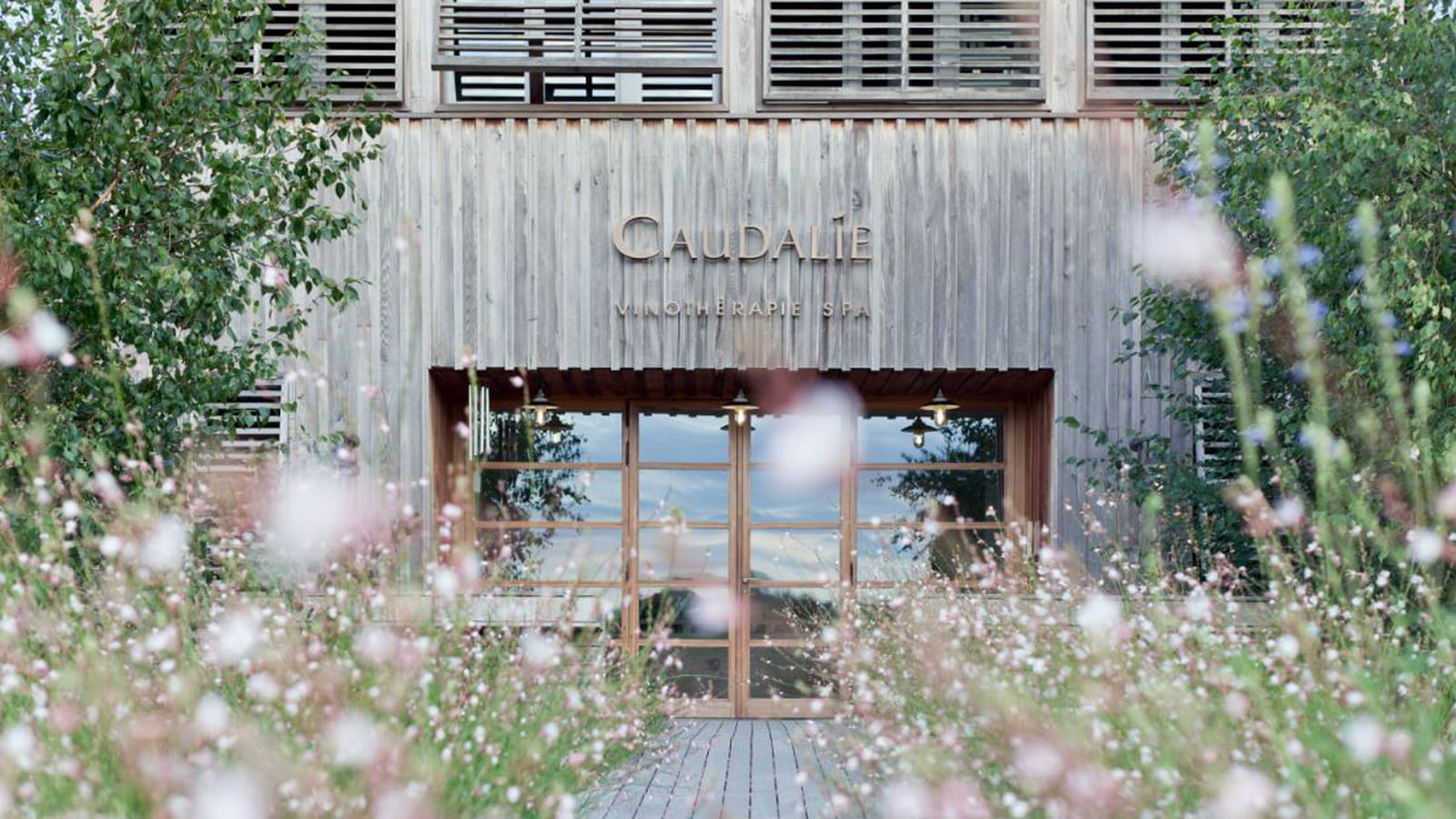 L'entrée du spa