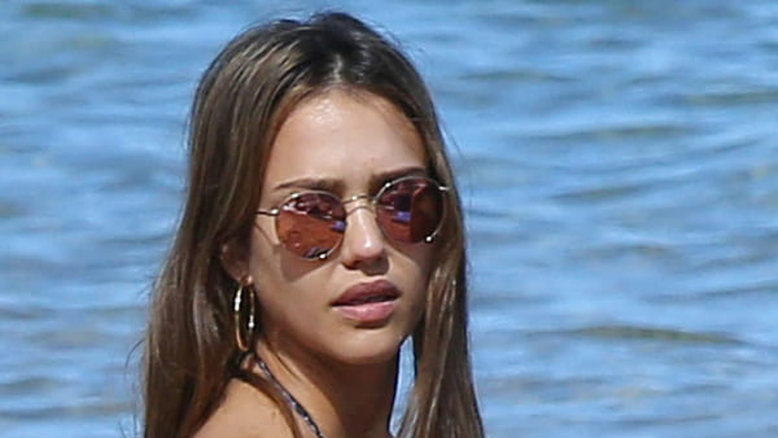 Jessica Alba le 1er janvier 2017