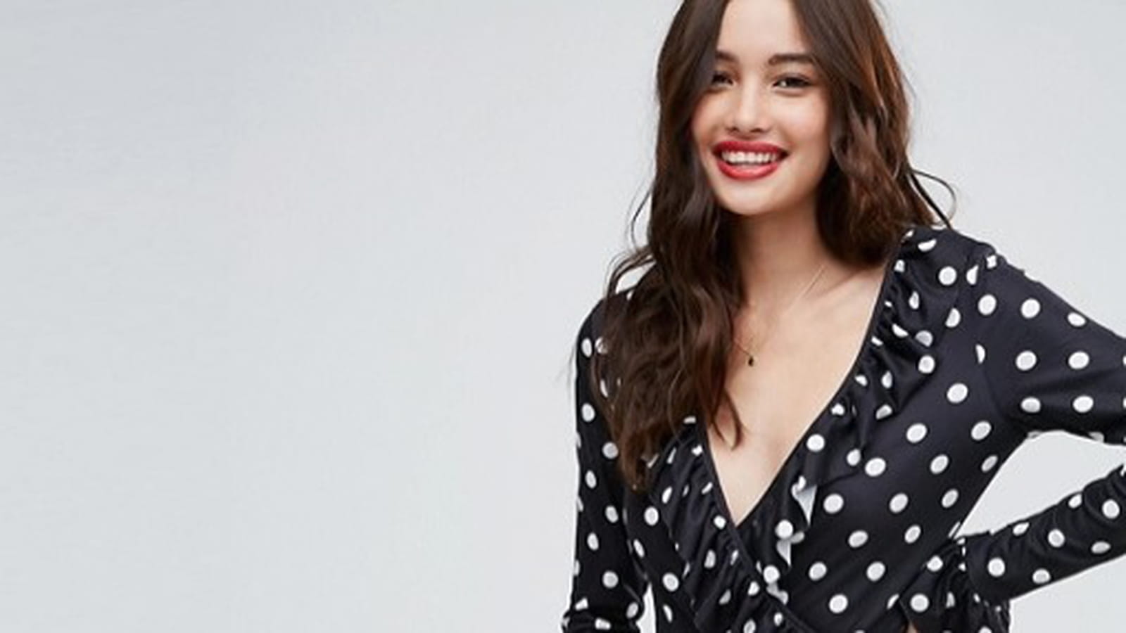 Robe à pois