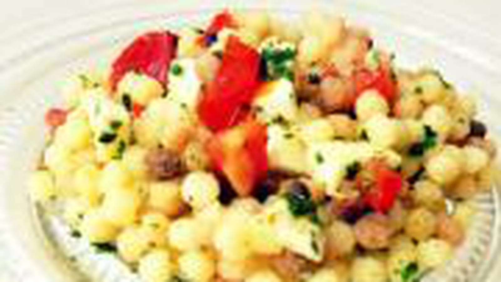 Salade de fregola à l'italienne