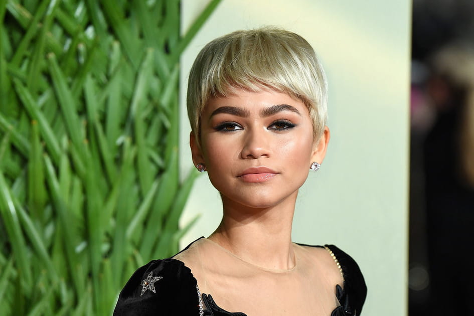 La coupe gar&ccedil;onne blonde de Zendaya