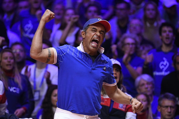 Yannick Noah a la rage de vaincre