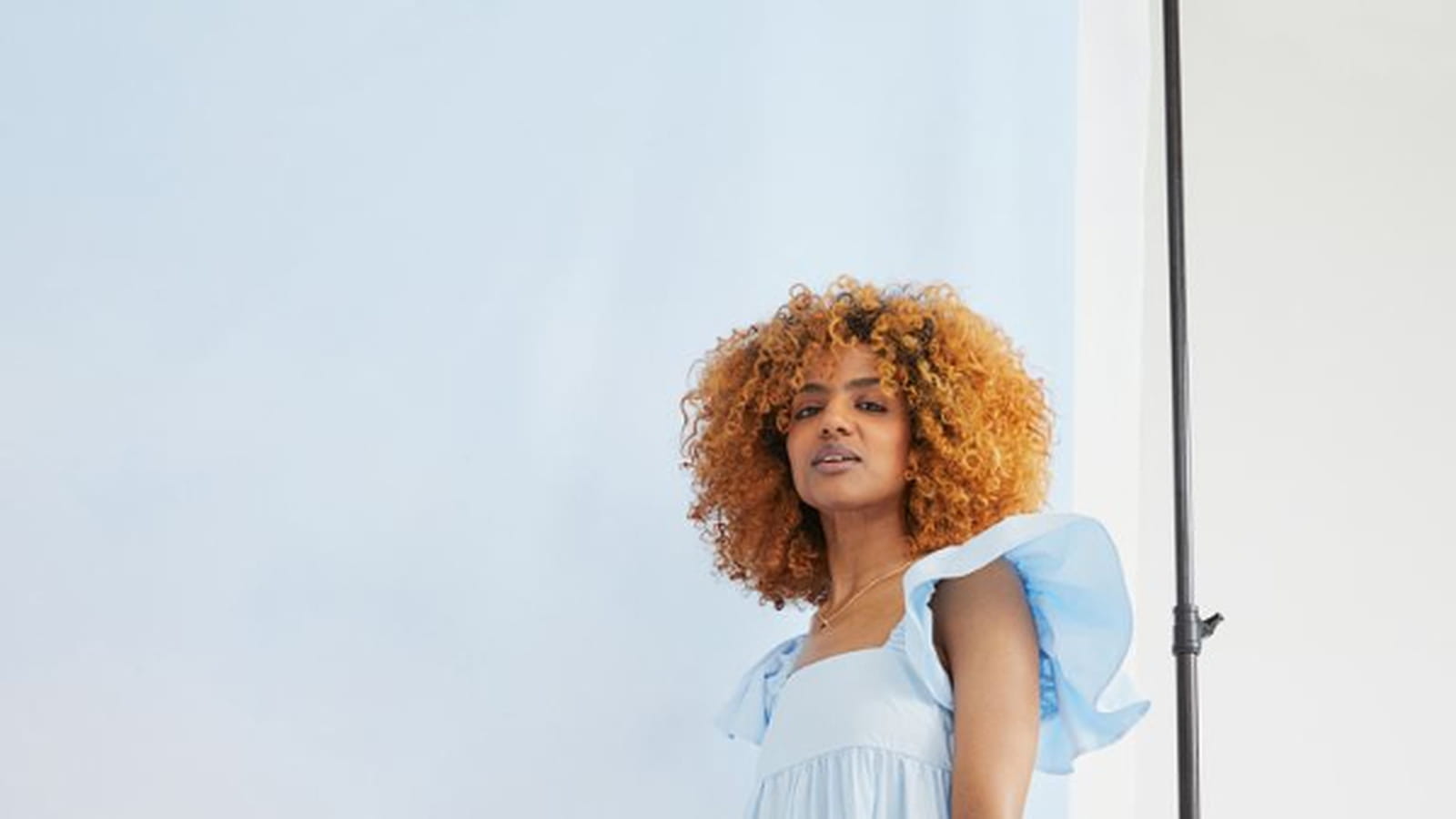 Robe volantée
