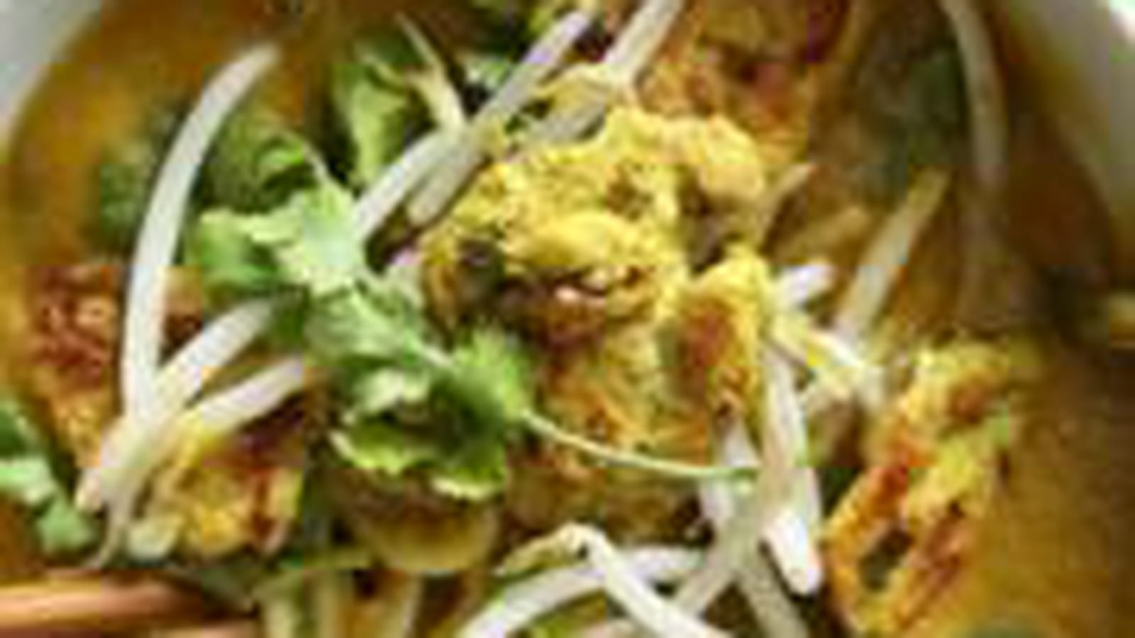 Soupe butternut coco curry vert