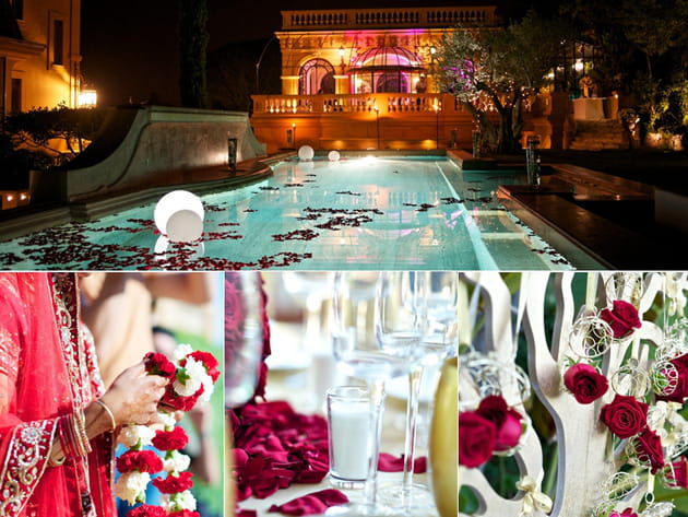 Un mariage hindou rouge et or, par Autour d'Une Histoire